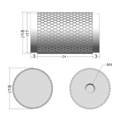 1196 Mardeco Cabinet Knob - Mardeco - Architectural Hardware Redefined