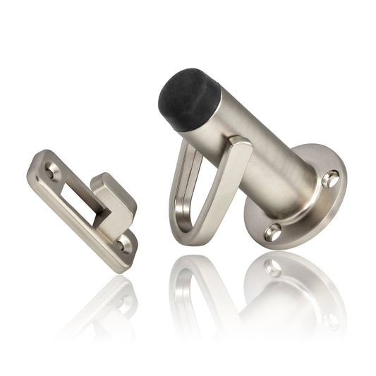 5028C round Door Stop with catch - Mardeco - Architectural Hardware Redefined