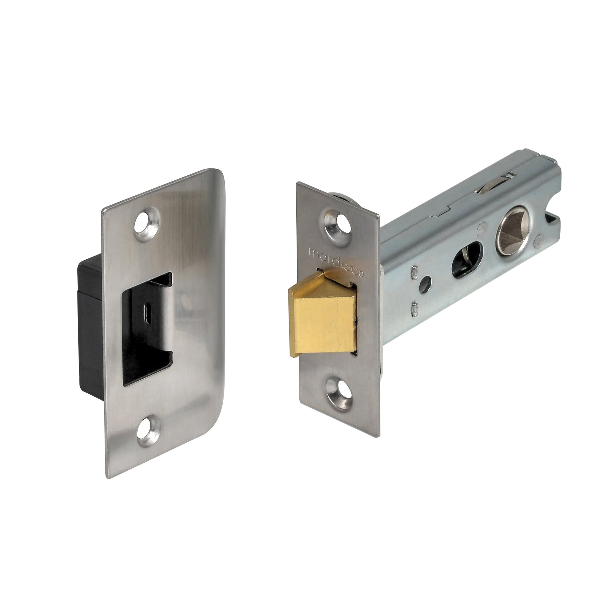 6070 Tubular Latch 57mm Heavy Duty SS with D Strike - Mardeco - Architectural Hardware Redefined
