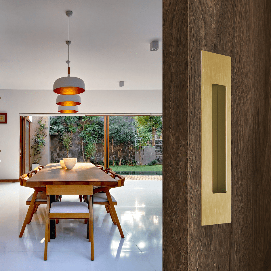 8003/190 M - Series Offset Flush Pull - Mardeco - Architectural Hardware Redefined