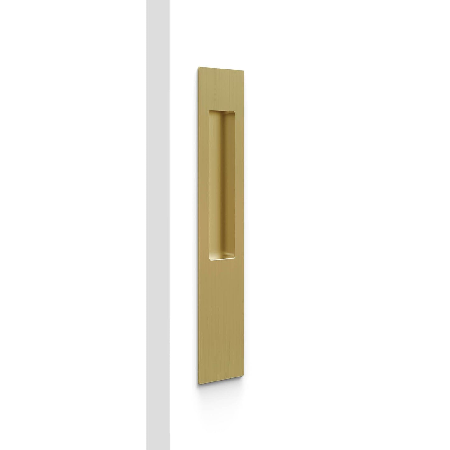 8102 Mardeco M Series Flush Pull (long Plate 255mm) no Keyhole - Mardeco - Architectural Hardware Redefined