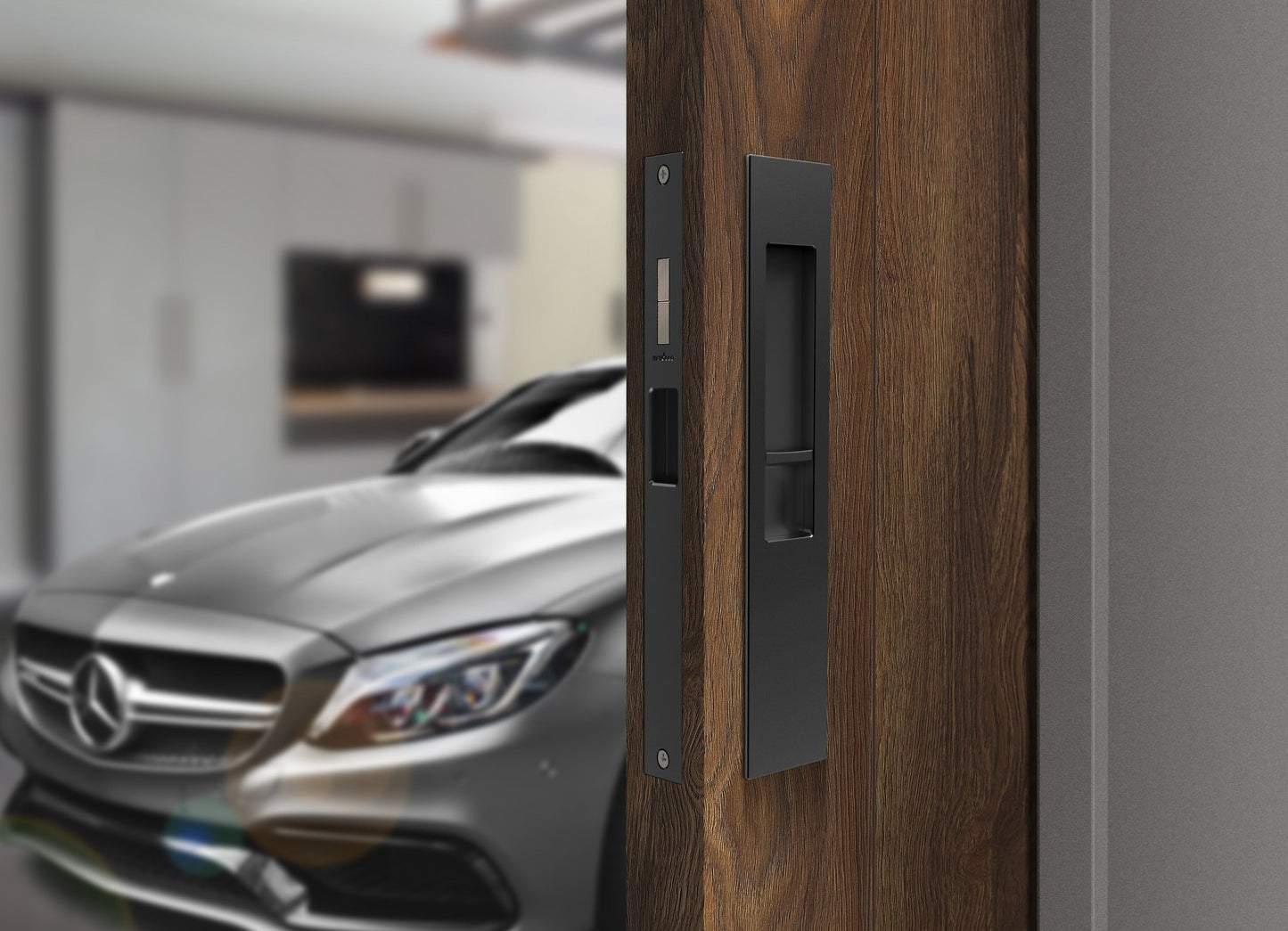 8104/SET M Series Exterior Flush Pull Mortice Lock Set. - Mardeco - Architectural Hardware Redefined