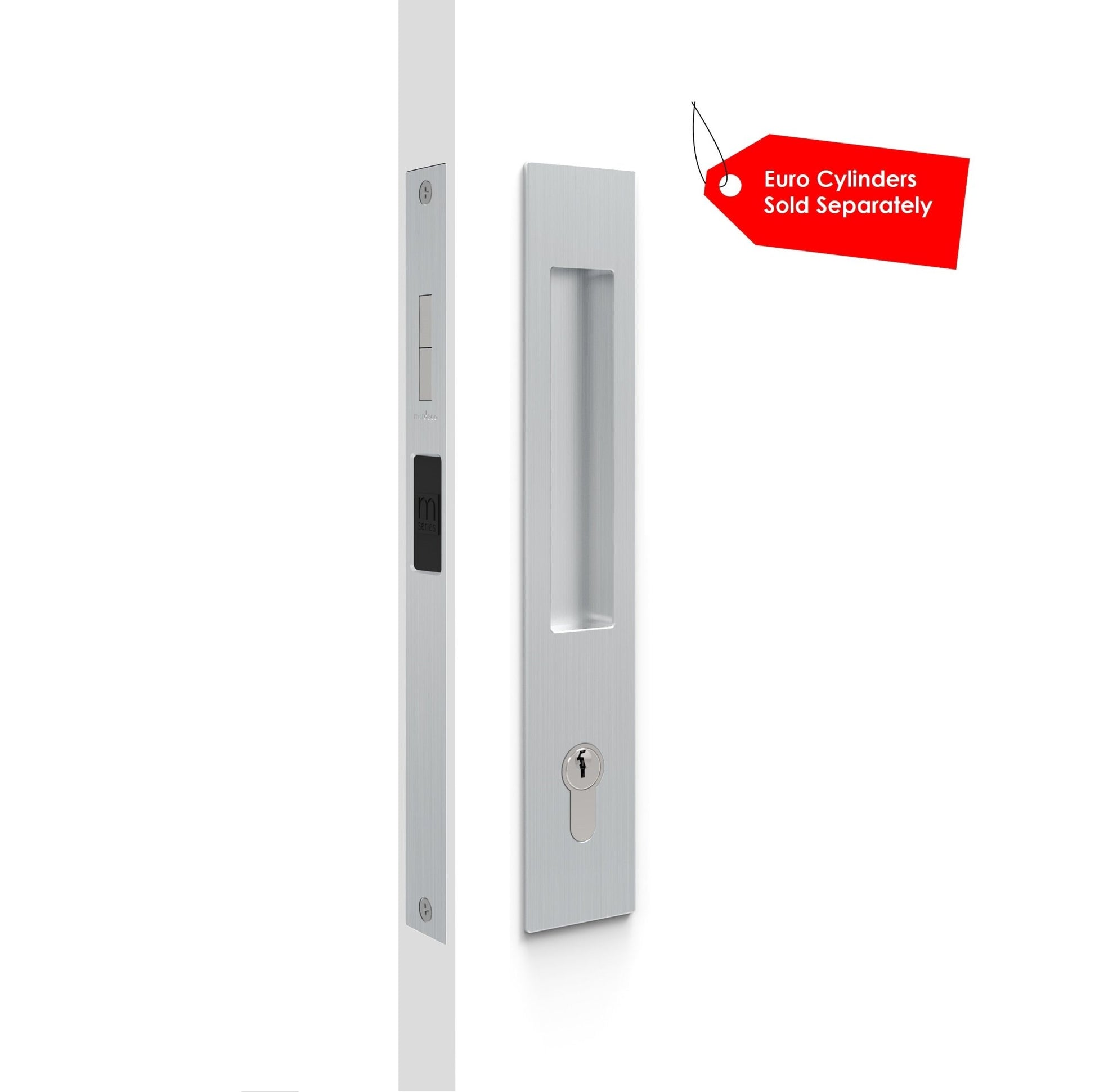 8104/SET M Series Exterior Flush Pull Mortice Lock Set. - Mardeco - Architectural Hardware Redefined