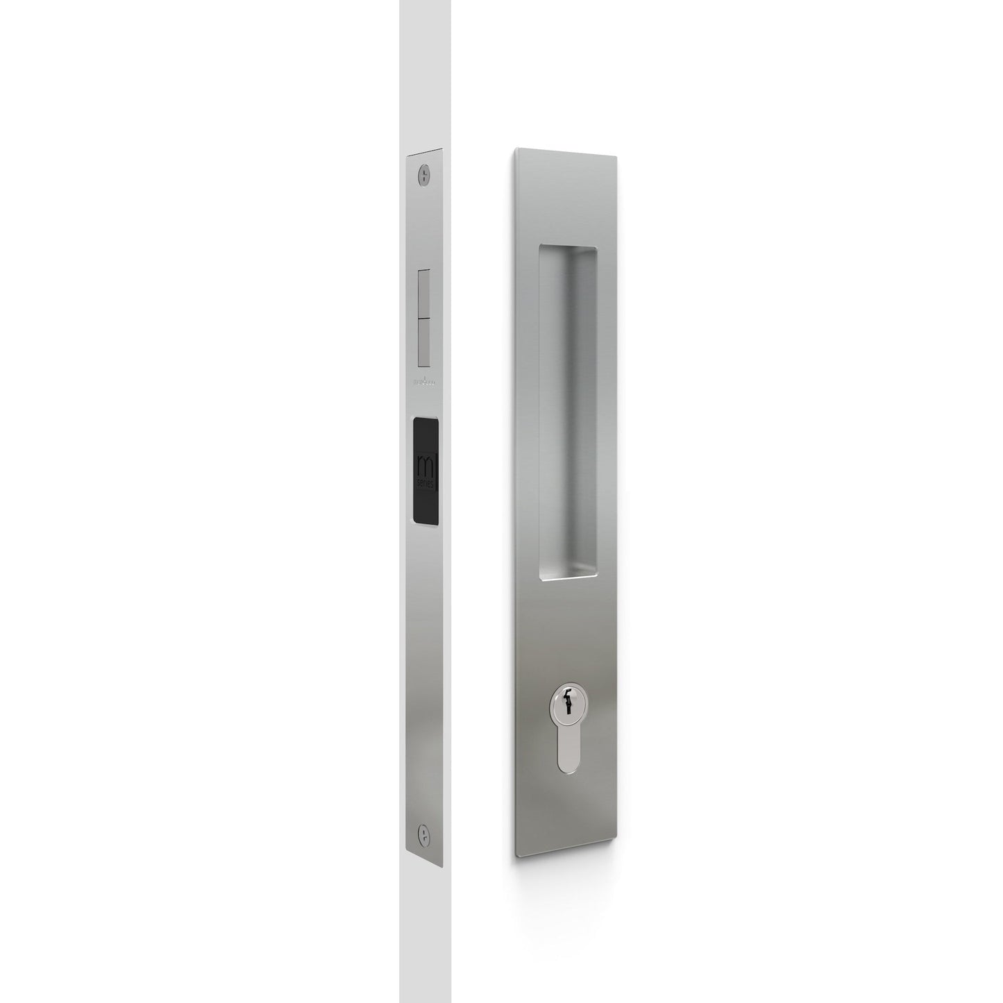 8104/SET M Series Exterior Flush Pull Mortice Lock Set. - Mardeco - Architectural Hardware Redefined