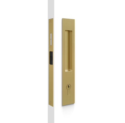 8104/SET M Series Exterior Flush Pull Mortice Lock Set. - Mardeco - Architectural Hardware Redefined