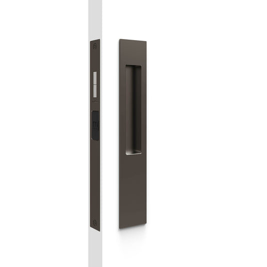 8105/SET M Series Snib lock Flush Pull Set. Exterior plain plate. - Mardeco - Architectural Hardware Redefined