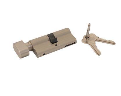 8520/60 KA1 C4 Euro Cylinder & Turn 5 Pin - 60mm Keyed Alike (KA) - Mardeco - Architectural Hardware Redefined