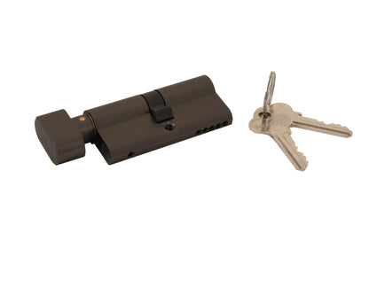 8520/60 KA1 C4 Euro Cylinder & Turn 5 Pin - 60mm Keyed Alike (KA) - Mardeco - Architectural Hardware Redefined