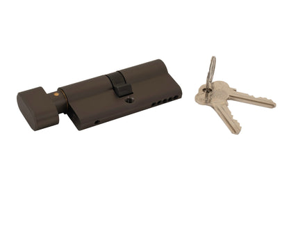 8520/70 KA1 C4 Euro Cylinder & Turn 5 Pin - 70mm Keyed Alike (KA) - Mardeco - Architectural Hardware Redefined