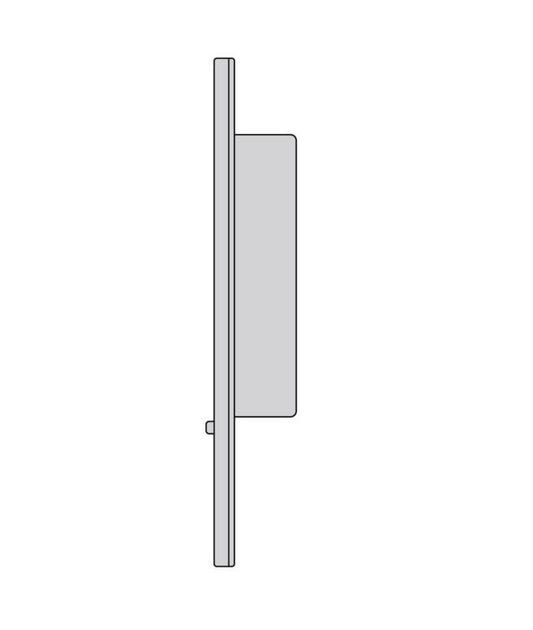 BL8045B/105 Black striker box - Mardeco - Architectural Hardware Redefined