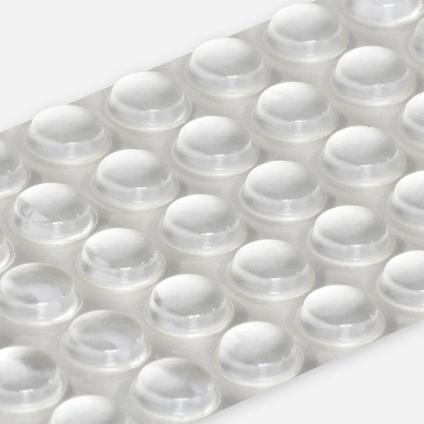 BS07 Bumper 8.5 x 2.2 mm round, clear - Mardeco - Architectural Hardware Redefined