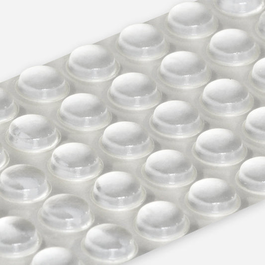 BS07 Bumper 8.5 x 2.2 mm round, clear - Mardeco - Architectural Hardware Redefined