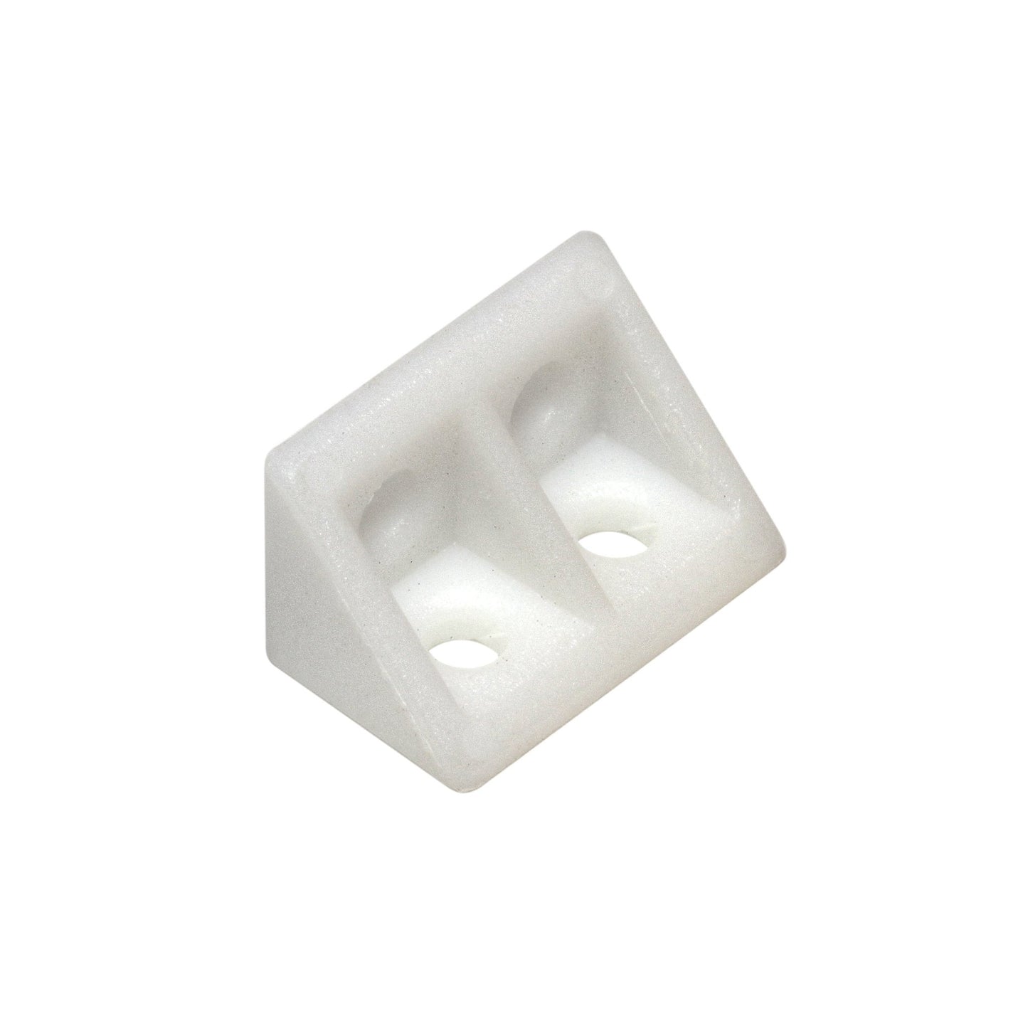 CO - K2216 Plastic corner double hole - Mardeco - Architectural Hardware Redefined