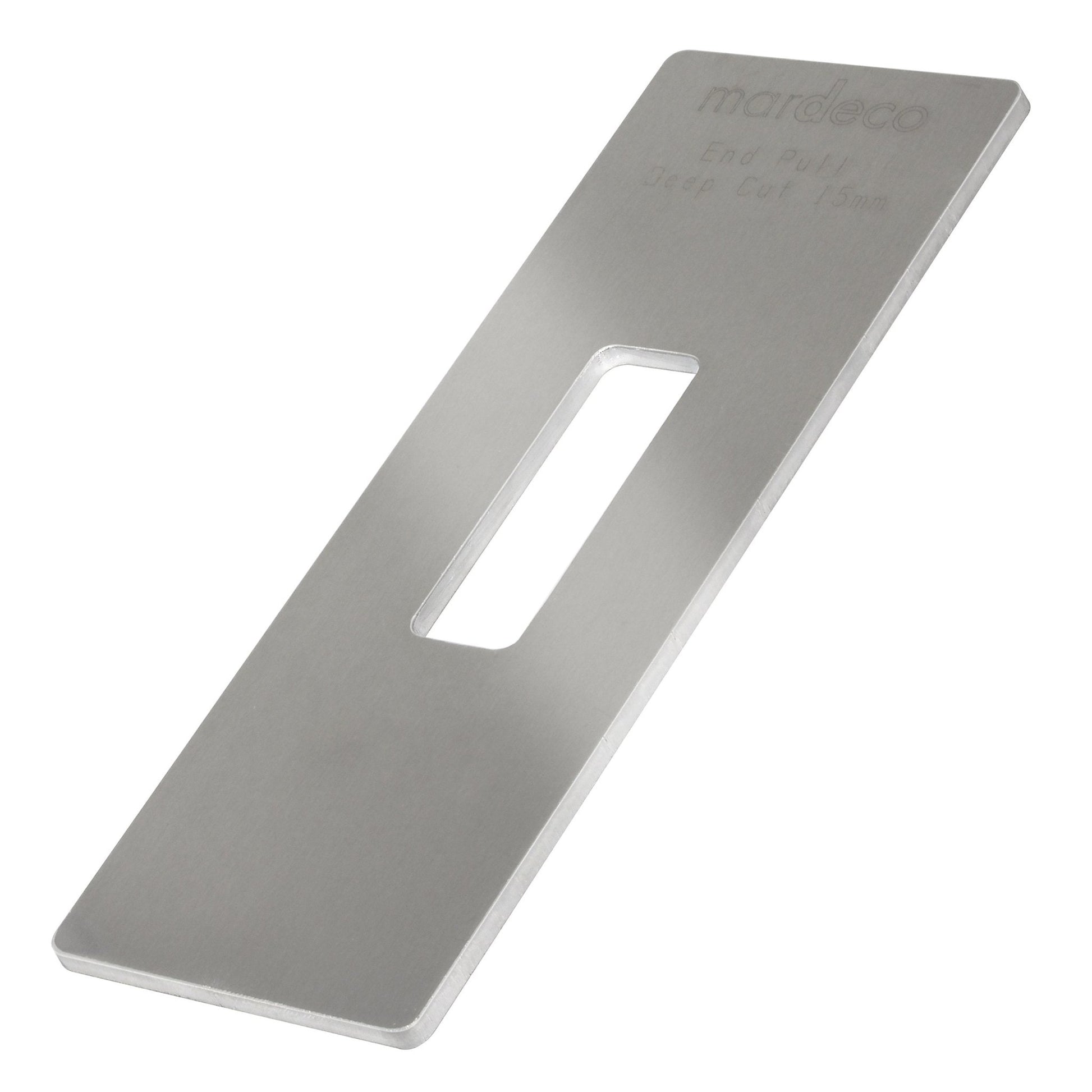 JIG 6 M Series End Pull 29 x 87 15mm Deep Cut - Mardeco - Architectural Hardware Redefined