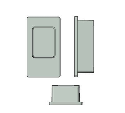 Mardeco LC - Series 8801/49 End Pull - Mardeco - Architectural Hardware Redefined