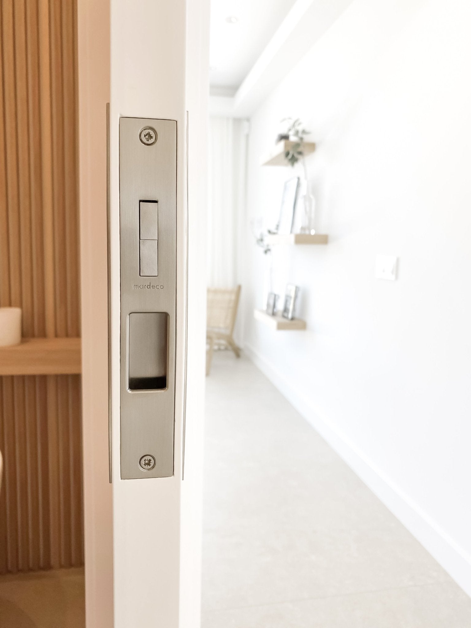 Mardeco M - Series 8004/Set Flush Pull Privacy Set - Mardeco - Architectural Hardware Redefined