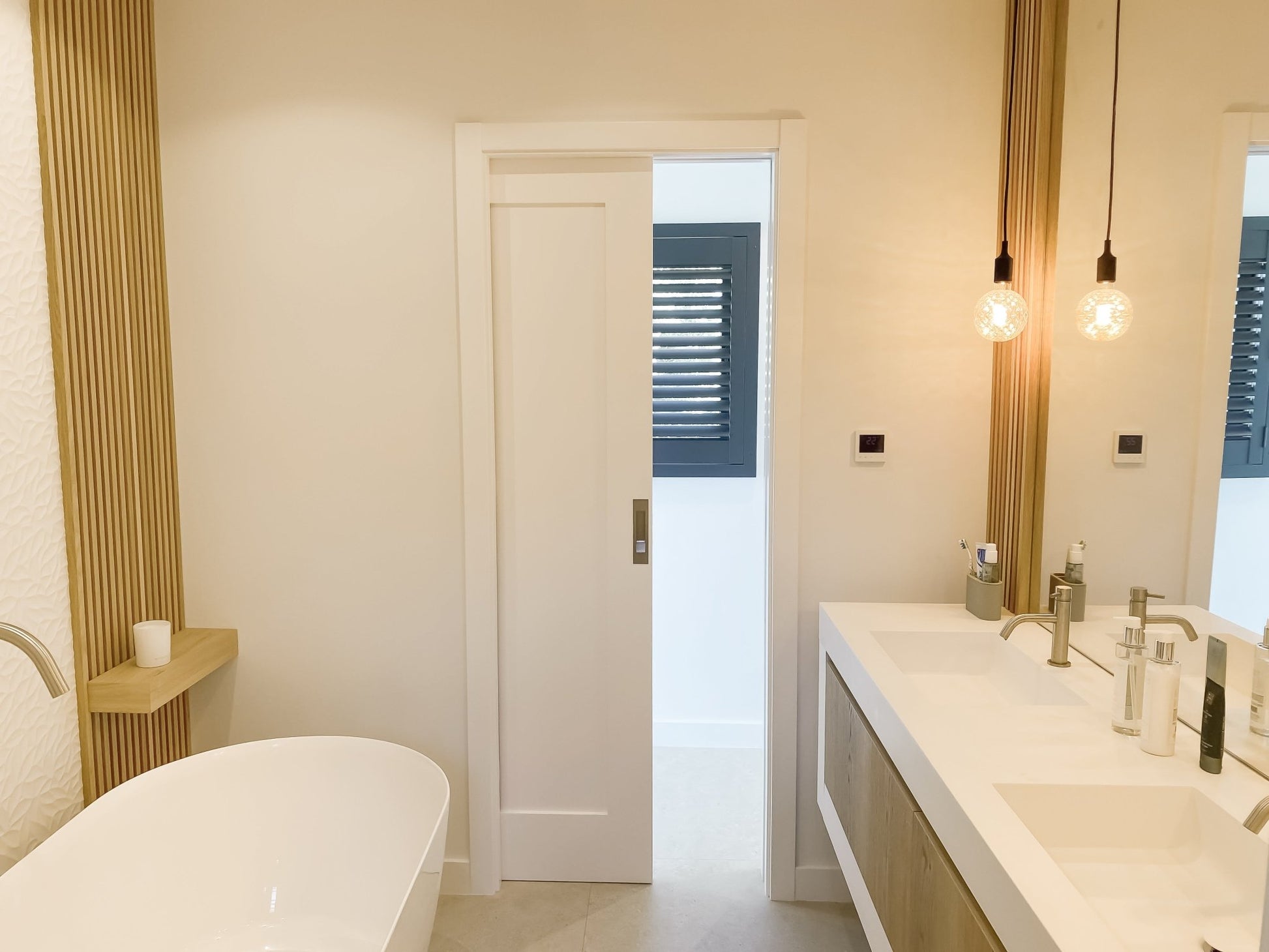Mardeco M - Series 8004/Set Flush Pull Privacy Set - Mardeco - Architectural Hardware Redefined