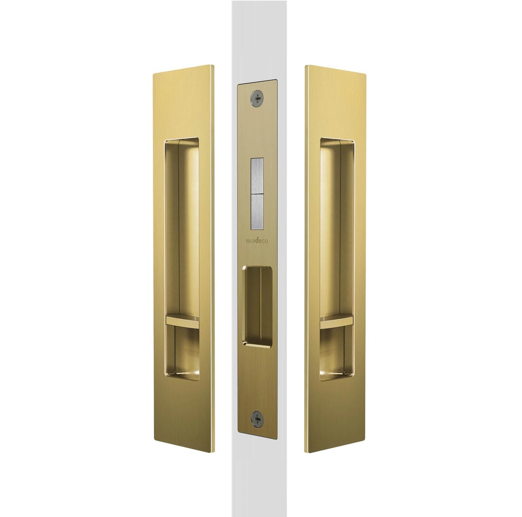 Mardeco M Series 8006/SET Flush Pull Privacy Set Double Privacy Snib - Mardeco - Architectural Hardware Redefined