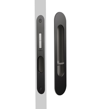 Mardeco Oval M - Series 9004/Set Flush Pull Privacy Set - Mardeco - Architectural Hardware Redefined