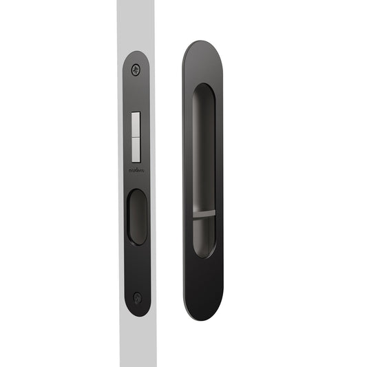 Mardeco Oval M - Series 9004/Set Flush Pull Privacy Set - Mardeco - Architectural Hardware Redefined