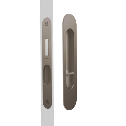 Mardeco Oval M - Series 9004/Set Flush Pull Privacy Set - Mardeco - Architectural Hardware Redefined