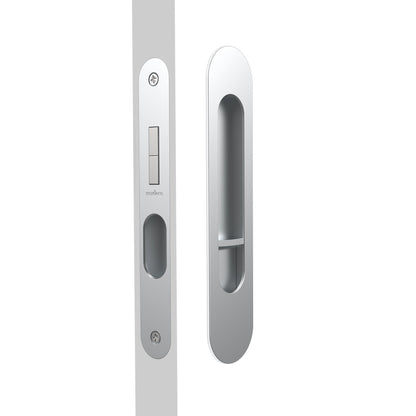 Mardeco Oval M - Series 9004/Set Flush Pull Privacy Set - Mardeco - Architectural Hardware Redefined