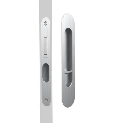 Mardeco Oval M - Series 9004/Set Flush Pull Privacy Set - Mardeco - Architectural Hardware Redefined