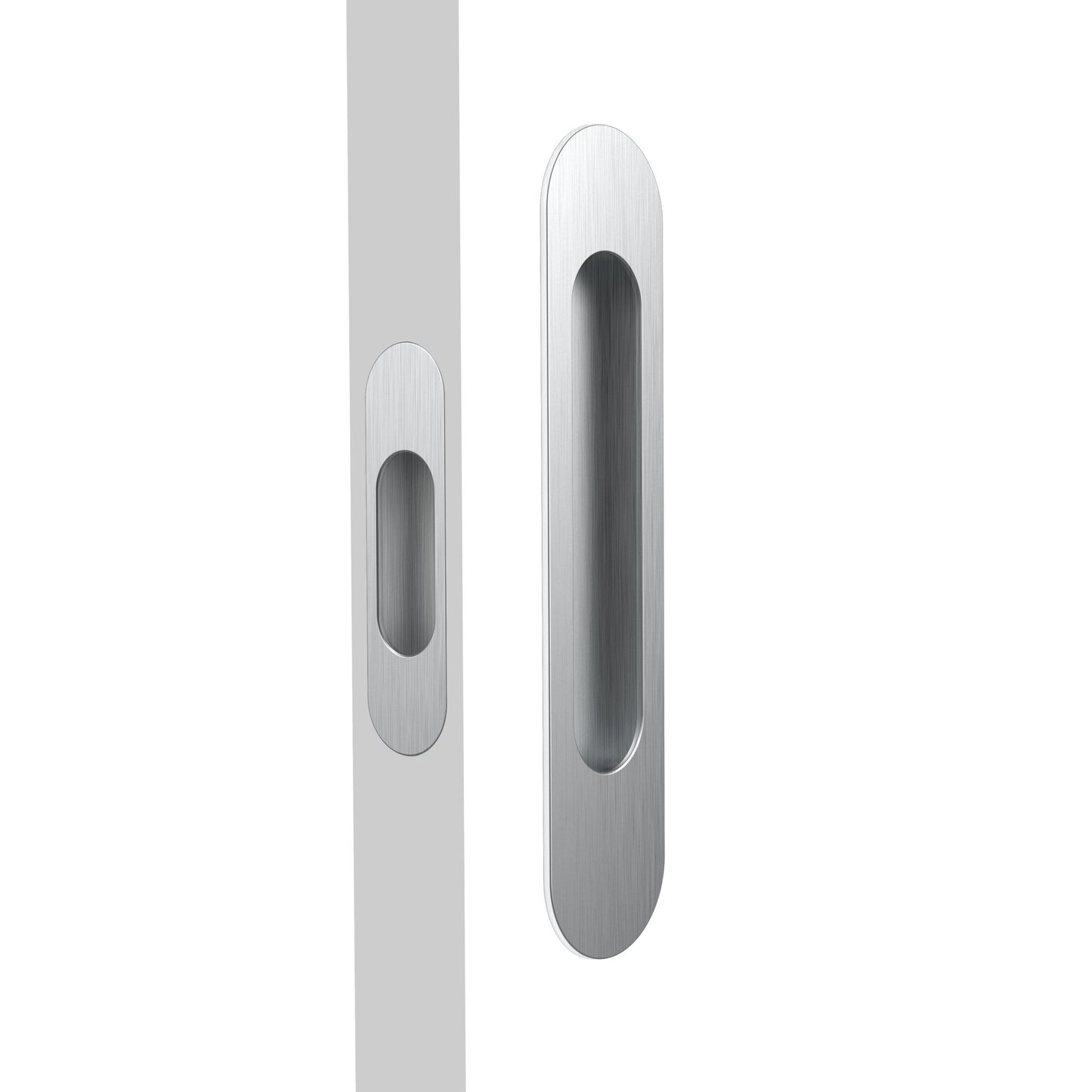 Mardeco Oval M - Series 9008/Set Flush Pull Set - Mardeco - Architectural Hardware Redefined