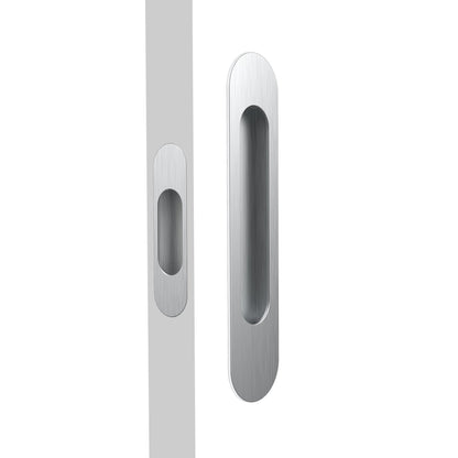 Mardeco Oval M - Series 9008/Set Flush Pull Set - Mardeco - Architectural Hardware Redefined