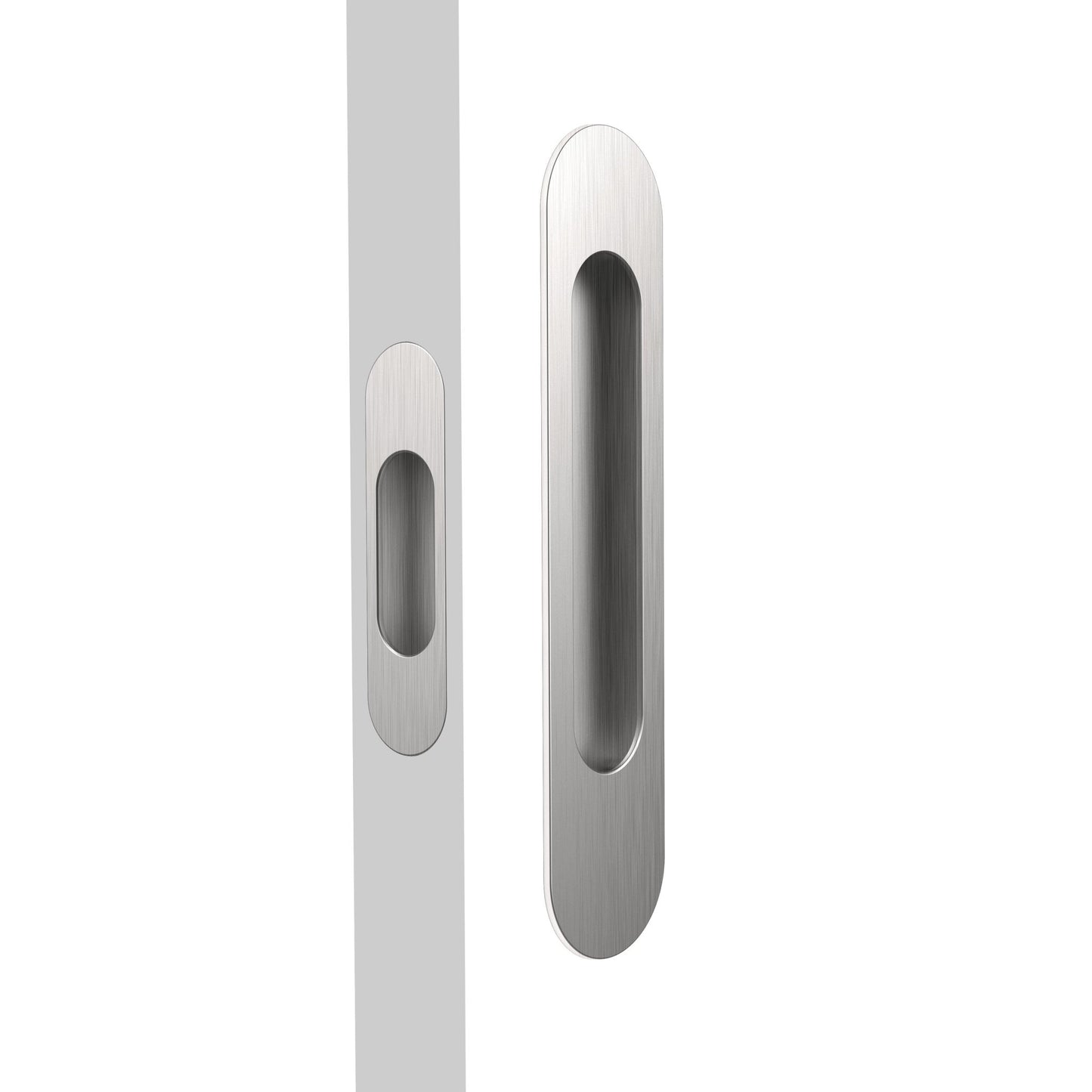 Mardeco Oval M - Series 9008/Set Flush Pull Set - Mardeco - Architectural Hardware Redefined