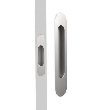 Mardeco Oval M - Series 9008/Set Flush Pull Set - Mardeco - Architectural Hardware Redefined