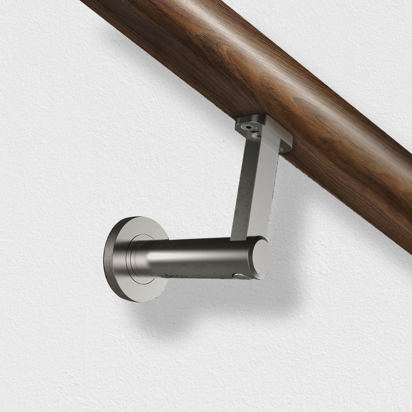Mardeco S - Line 9030 Handrail Bracket round base - wall mount - Mardeco - Architectural Hardware Redefined